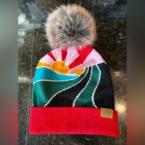 Panache Apparel Knit Beanie with Pom Pom